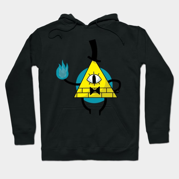 Bill Cipher 3 Hoodie by TheMeowstache